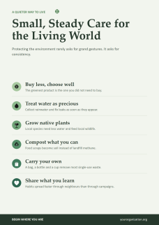 Environmental Awareness Posters for School Project