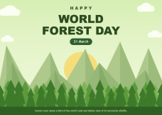 Happy World Forest Day Celebration Posters