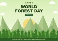 Happy World Forest Day Celebration Posters