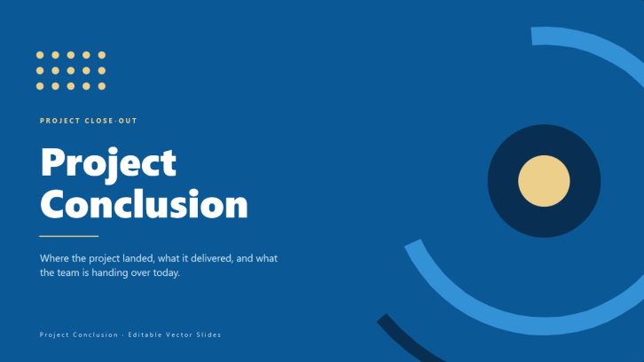 8 Project Conclusion Presentation Slides