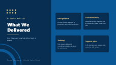 8 Project Conclusion Presentation Slides