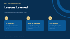 8 Project Conclusion Presentation Slides