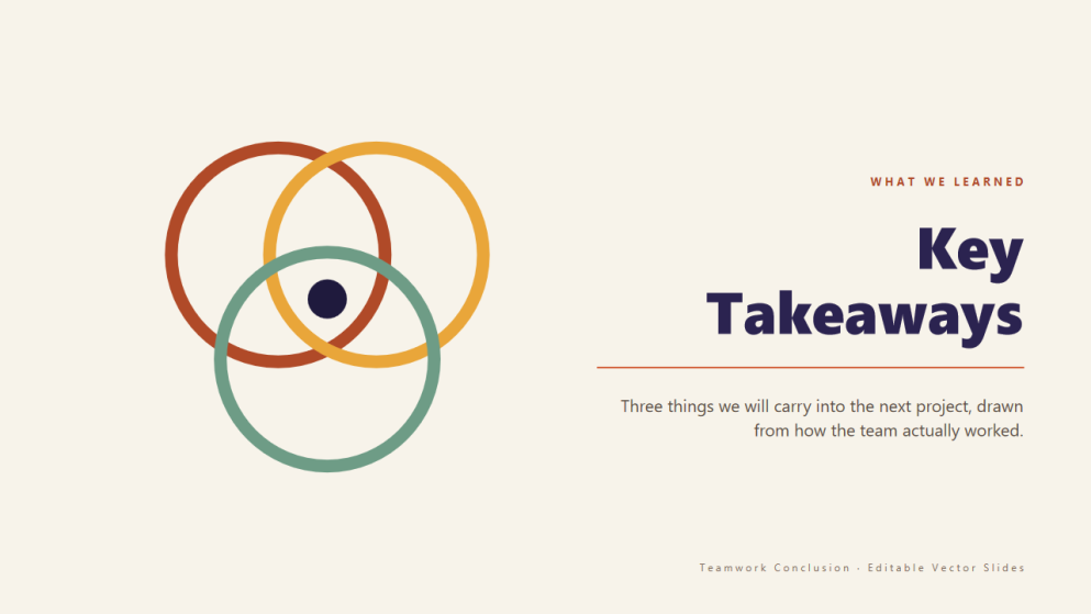 Teamwork PPT Conclusion Slides