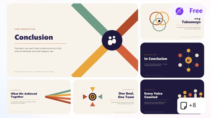 Teamwork PPT Conclusion Slides