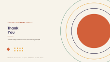 Abstract Geometric Shapes PowerPoint Background