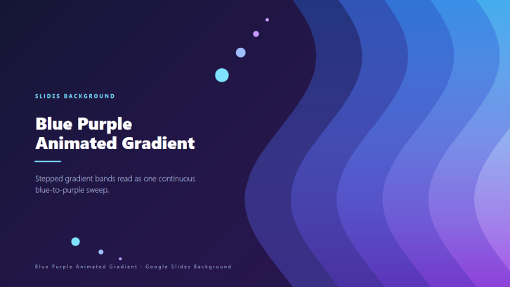 Blue-Purple Animated Gradient Background
