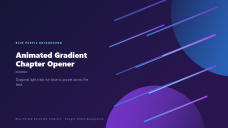 Blue-Purple Animated Gradient Background