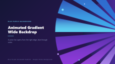Blue-Purple Animated Gradient Background