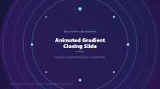 Blue-Purple Animated Gradient Background