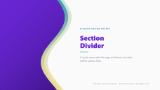 Elegant Design Shapes PowerPoint Backgrounds