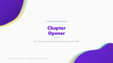 Elegant Design Shapes PowerPoint Backgrounds