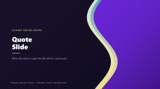 Elegant Design Shapes PowerPoint Backgrounds