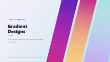 Gradient Designs PowerPoint Backgrounds