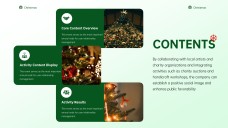 Aesthetic Green Christmas PowerPoint Template