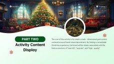 Aesthetic Green Christmas PowerPoint Template