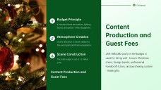 Aesthetic Green Christmas PowerPoint Template
