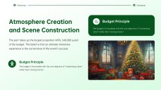 Aesthetic Green Christmas PowerPoint Template