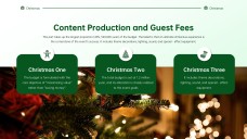 Aesthetic Green Christmas PowerPoint Template