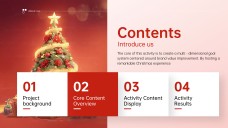 Elegant Christmas Party PowerPoint Template
