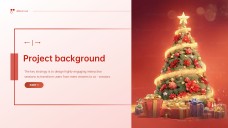 Elegant Christmas Party PowerPoint Template