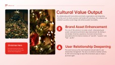 Elegant Christmas Party PowerPoint Template