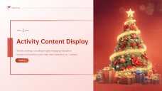 Elegant Christmas Party PowerPoint Template