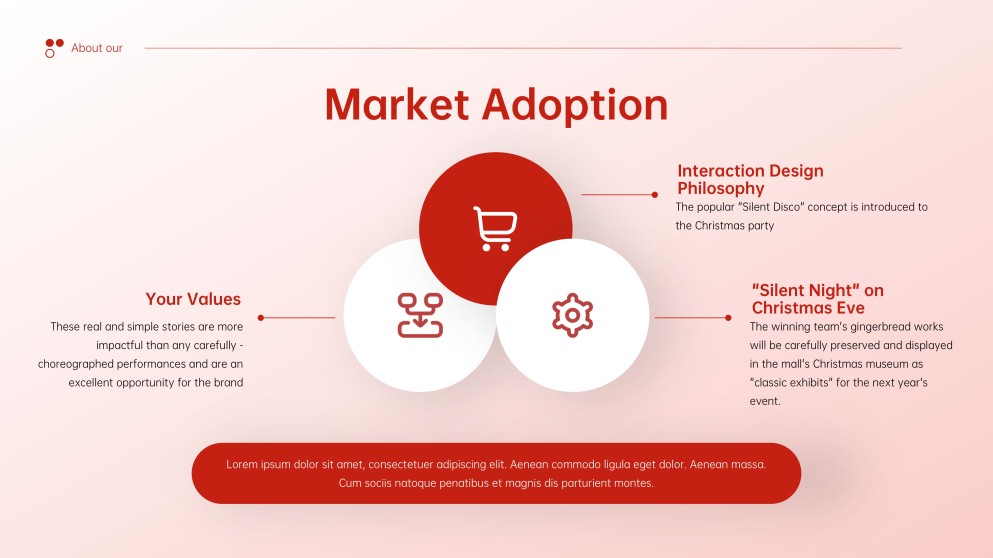 Elegant Christmas Party PowerPoint Template