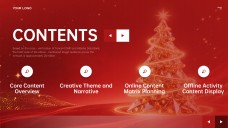Template PowerPoint Natal Minimalis