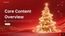 Template PowerPoint Natal Minimalis