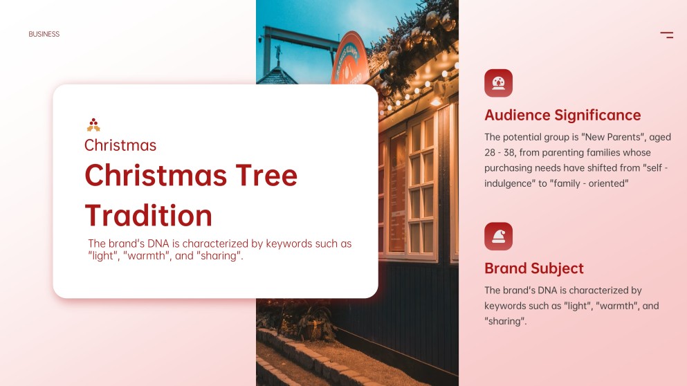 Template PowerPoint Natal Minimalis