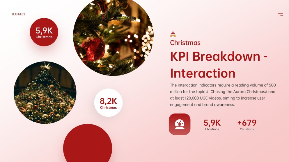 Template PowerPoint Natal Minimalis