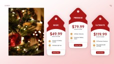 Template PowerPoint Natal Minimalis
