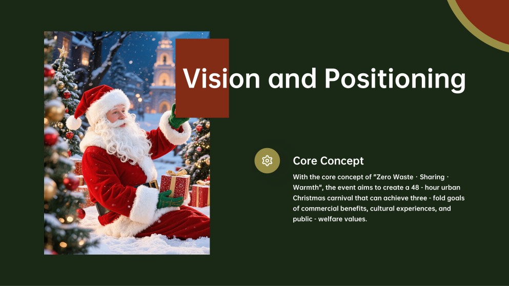 Templat PPT Tema Krismas Perayaan