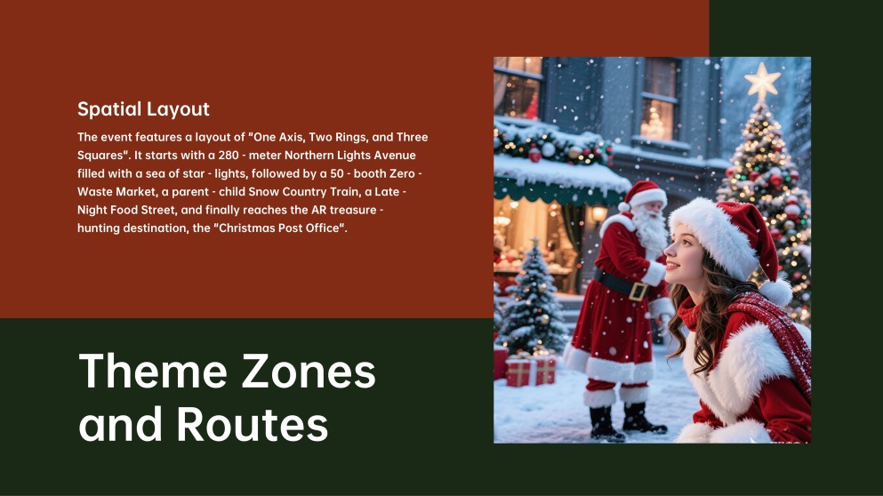 Templat PPT Tema Krismas Perayaan