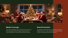 Templat PPT Tema Krismas Perayaan