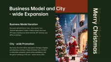 Templat PPT Tema Krismas Perayaan