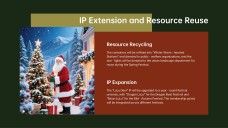 Templat PPT Tema Krismas Perayaan