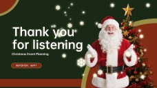 Templat PPT Tema Krismas Perayaan