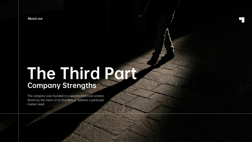 เทมเพลตพาวเวอร์พอยต์แนะนำธุรกิจที่หรูหรา