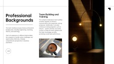 เทมเพลตพาวเวอร์พอยต์แนะนำธุรกิจที่หรูหรา