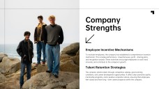 เทมเพลตพาวเวอร์พอยต์แนะนำธุรกิจที่หรูหรา