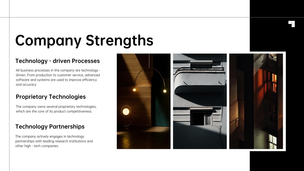 เทมเพลตพาวเวอร์พอยต์แนะนำธุรกิจที่หรูหรา