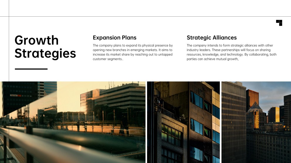 เทมเพลตพาวเวอร์พอยต์แนะนำธุรกิจที่หรูหรา