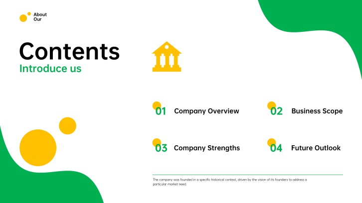 LumaBuild corporate deck corporate deck contents slide preview