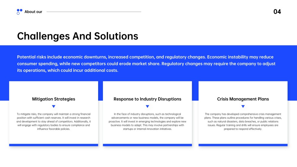Simple Business Plan PowerPoint Template