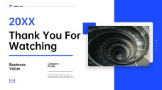 Simple Business Plan PowerPoint Template