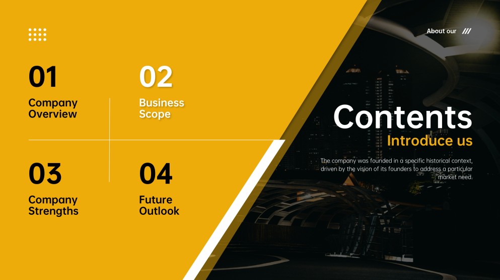 Plantilla de Presentación de Plan de Negocios Dinámico