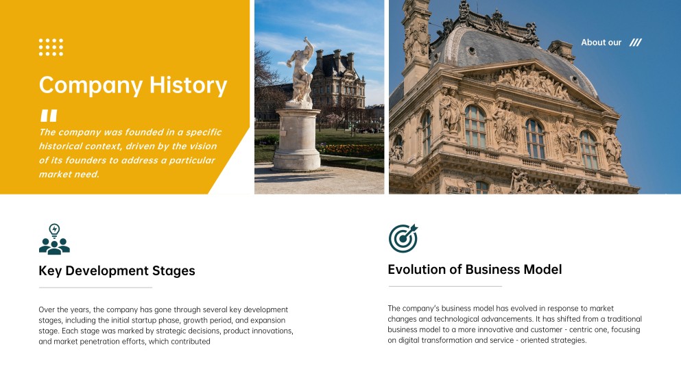 Plantilla de Presentación de Plan de Negocios Dinámico