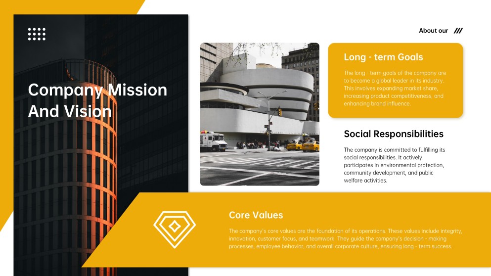 Plantilla de Presentación de Plan de Negocios Dinámico