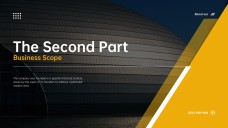 Plantilla de Presentación de Plan de Negocios Dinámico